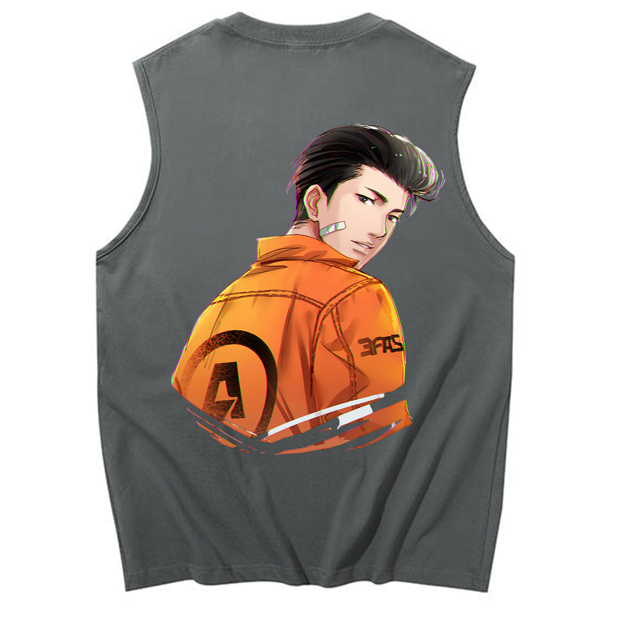 （画像用） SLAM DUNK／スラムダンク コットン100％タンクトップ（背面プリント）